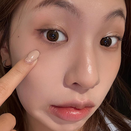 (ENLIV) 晶漾棕 10片 實戴分享｜@rene_aii