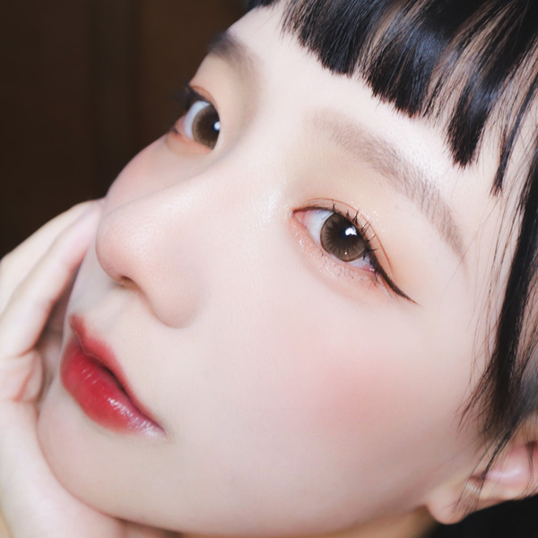 (ENLIV) 柔環棕 10片 實戴分享｜@min_3.08