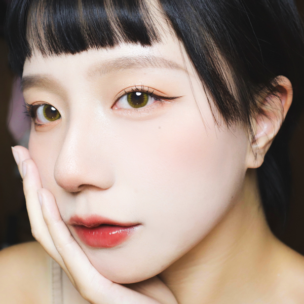 (ENLIV) 沁漾綠 10片 實戴分享｜@min_3.08