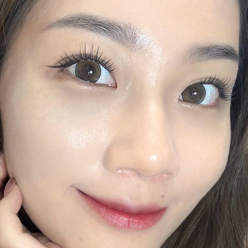 (ENLIV) 暮光棕 10片 實戴分享｜@chiiiiyu_175