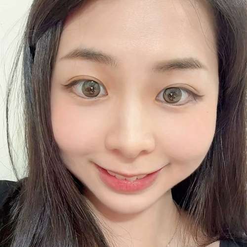 (ENLIV) 柔珠暖灰 10片 實戴分享｜@irene.0702