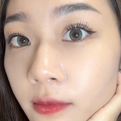 (ENLIV) 柔珠暖灰 10片 實戴分享｜@chiiiiyu_175