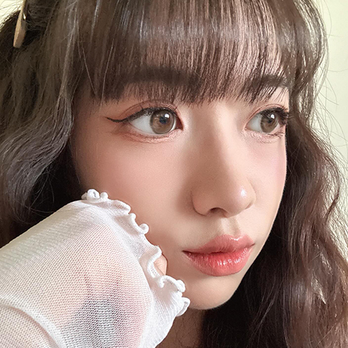 (ENLIV) 柔珠暖灰 10片 實戴分享｜@yuhua__1024