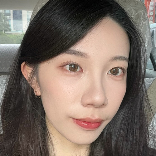 (ENLIV) 暮光棕 10片 實戴分享｜@yoyolee_0914