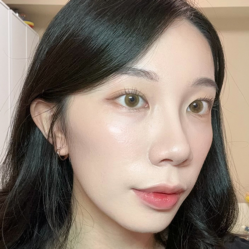 (ENLIV) 晶漾棕 10片 實戴分享｜@yoyolee_0914